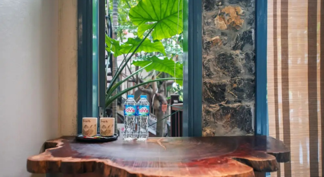 Четырёхместный семейный номер Standard с видом на сад LittleTamCoc Boutique Villa Ninh Binh