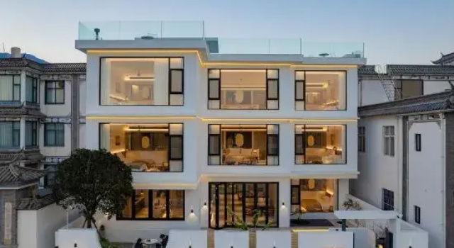 Jinman·Dian House Garden Villa View | Cangshan Erhai Serene Countryside Slow Living Luxury Retreat, Prenota Villa Hotel a Yunnan con parcheggio, Parcheggio