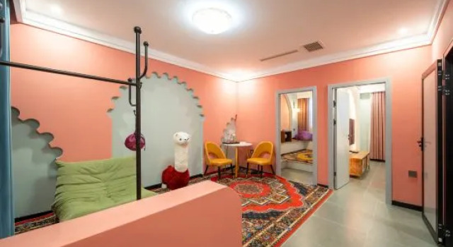 Люкс с 2 комнатами Fanfang Wu Homestay (Hanbin Park)