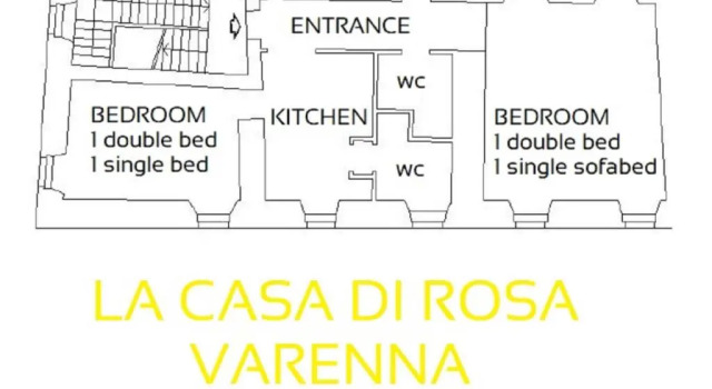 Апартаменты Deluxe La Casa di Rosa in Varenna