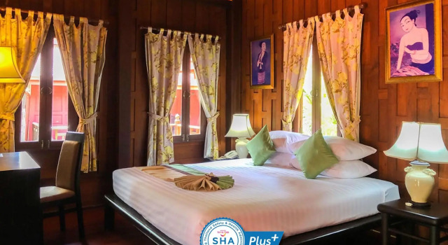 Baan Amphawa Resort & Spa, Забронировать Курортный отель Отели Ампхава с бассейном, Бассейн