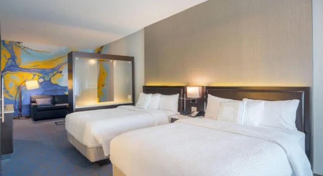 Двухместный люкс SpringHill Suites by Marriott Fort Worth Fossil Creek