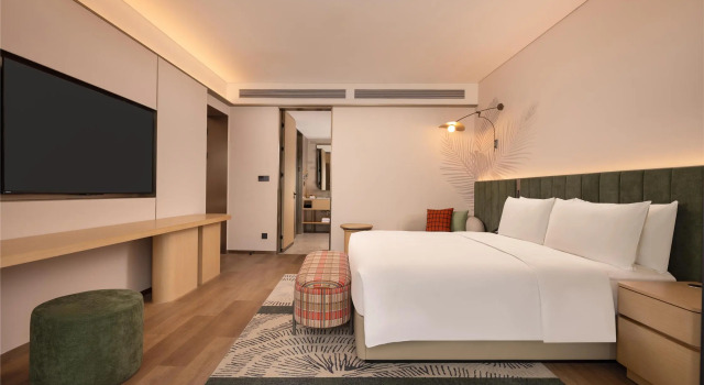 Люкс Deluxe Hilton Garden Inn Huangshi Dinosaur Wonderland