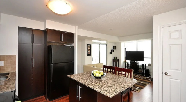 Апартаменты c 1 комнатой с видом на город Mississauga Furnished Apartments