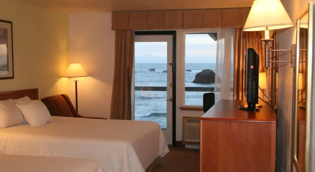 Двухместный номер Standard с балконом и с красивым видом из окна Oceanfront Lodge