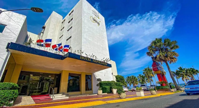 Кровать в общем номере Napolitano Hotel