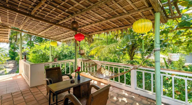 Двухместный номер Standard с балконом и с видом на море Tan Thanh Garden Homestay