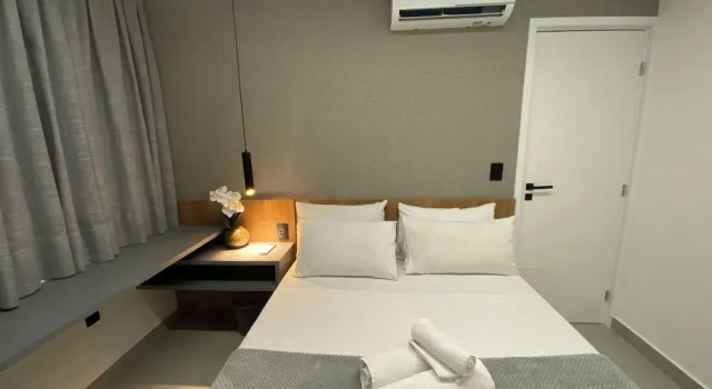 Апартаменты Premium Bela Hospedagem - Mahalo Flats a 80m da praia