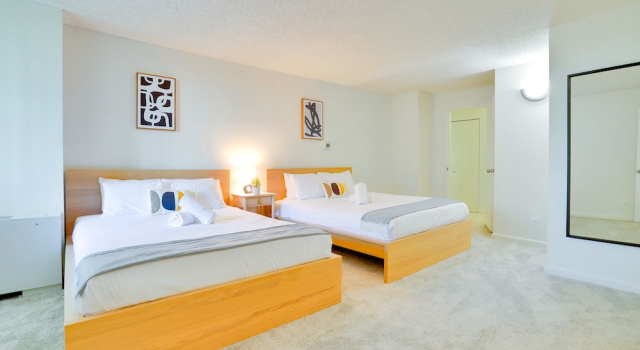 Апартаменты Comfort с 2 комнатами с балконом и с видом на город DC Airport Metroline Apartments