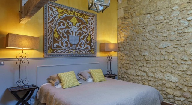 Люкс с 2 комнатами Chambres dhôtes Domaine de Ginouilhac