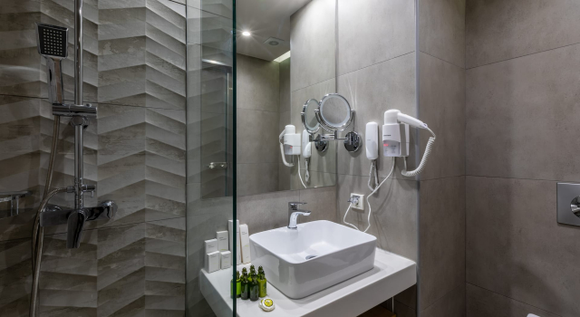 Трёхместный номер с видом на море White Olive Elite Rethymno