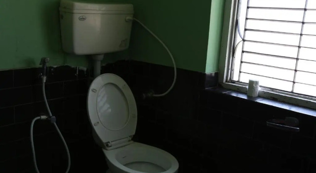 Кровать в общем номере Mount Paradise Nature Stay