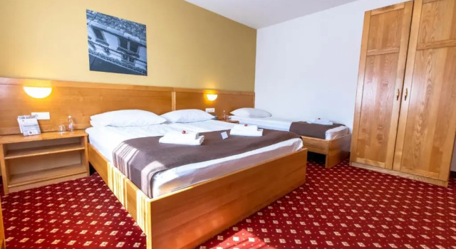 Трёхместный номер Standard Hotel Bau Maribor