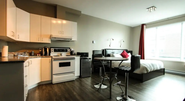 Двухместный номер Standard с видом на город Hôtel Saint-Germain Rimouski