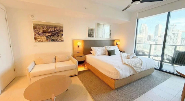 Люкс Deluxe Lux Studio W City Views and Pool