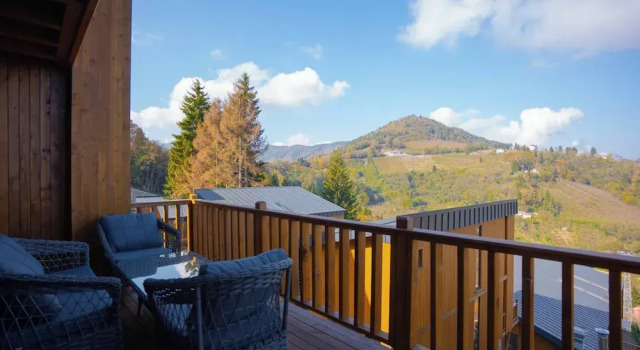 Семейное бунгало с 2 комнатами с красивым видом из окна Mağmat Resort & Bungalows