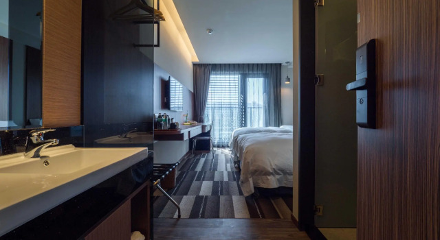 Двухместный номер Standard Watermark Hotel Kaohsiung Main Station