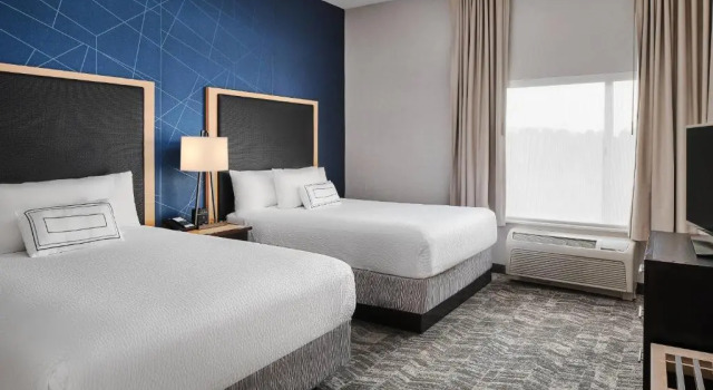 Firedobbelt suite Cambria Suites Roanoke