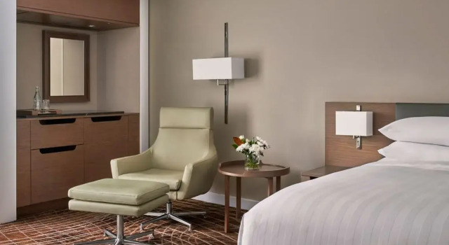 Deluxe double chambre Vue sur la ville Melbourne Marriott Hotel