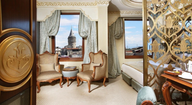 Двухместный номер Deluxe с видом на город Daru Sultan Hotels Galata