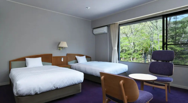 Двухместный номер Superior KAMENOI HOTEL Nikko Yunishigawa All-Inclusive Resort