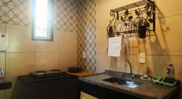 Casinha 2 suites, Забронировать Отель Отели Тирадентис с парковкой, рядом с Tiradentes Serra Club, Парковка