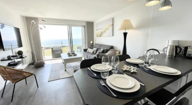 Апартаменты Magnifique T2 Archi Cosy Vue Mer 180 Piscine