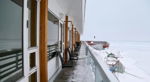 Двухместный номер Standard с балконом и с видом на море Hotel Hvide Falk