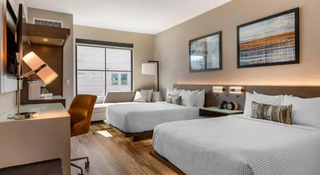 Четырёхместный номер Standard Cambria Hotel New Haven University Area