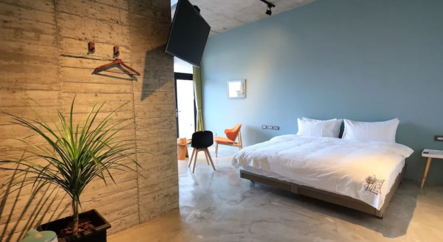 Двухместный номер Standard с балконом и с видом на океан Come Sit Hostel