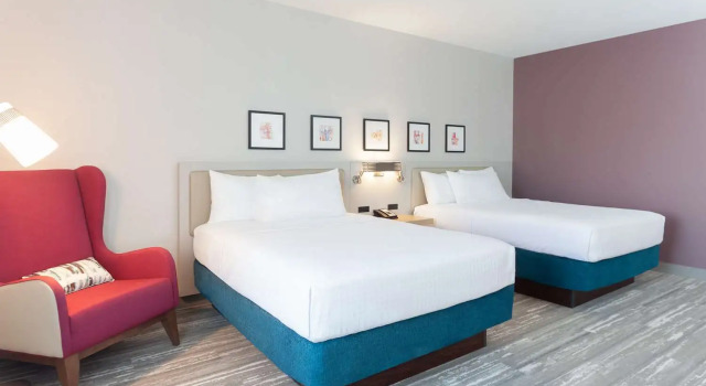 Четырёхместный номер Standard Hilton Garden Inn Broomfield Boulder