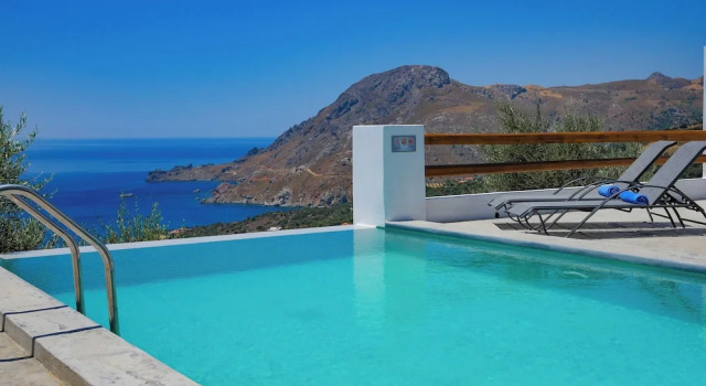 Вилла Pyrgos Exclusive , Sea View & Private Pool