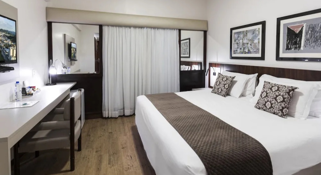 Номер Superior Plaza Blumenau Hotel - Próximo Curt Hering, Via Gastronômica