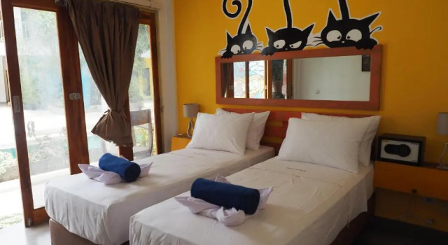 Двухместный номер Standard с видом на бассейн Dragon Dive Komodo Dive Resort