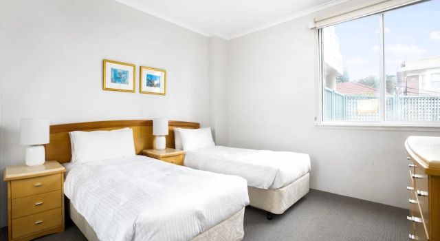 Апартаменты с 3 комнатами с видом на улицу The Coogee View Beachfront Serviced Apartments