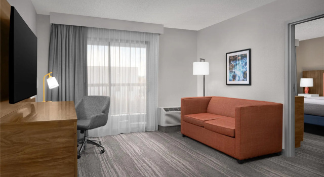 Люкс c 1 комнатой с балконом Hampton Inn & Suites Denver-Cherry Creek