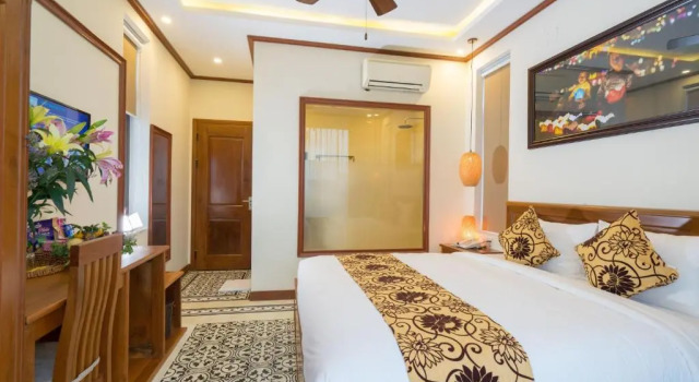 Двухместный номер Deluxe с балконом Hoi An Discovery Villa