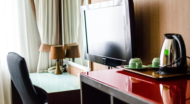 Кровать в общем номере Darjelling Boutique Hotel