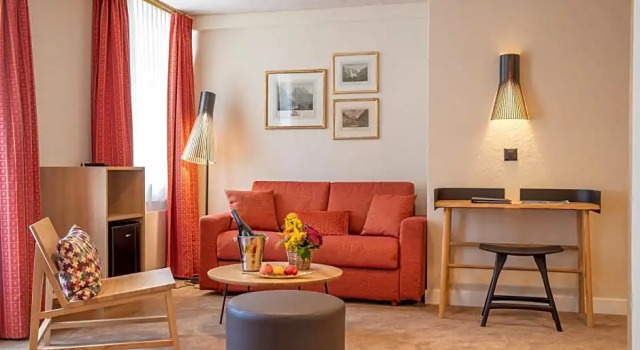 Номер Deluxe с балконом Hotel Kreuz & Post Grindelwald