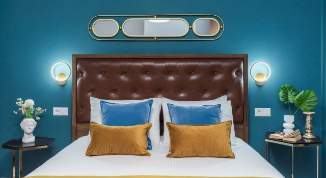 Двухместный семейный люкс с балконом Апарт-отель Black Onyx Comfort Suites