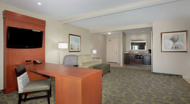 Двухместный люкс Deluxe Hampton Inn & Suites Astoria