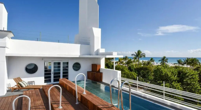 Пентхаус с видом на восход Hotel Breakwater South Beach