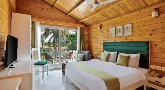 Двухместный номер Deluxe с балконом Aralea Beach Resort By Stone Wood Premier