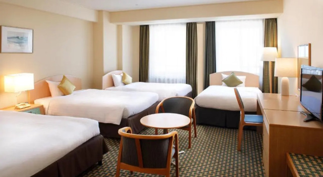 Четырёхместный номер Standard Miyako City Osaka Tennoji