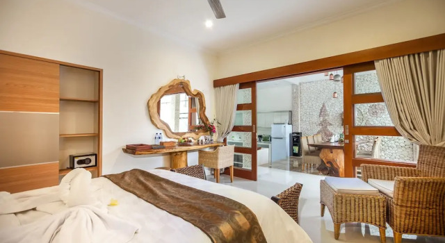 Двухместный номер Deluxe c 1 комнатой с балконом Maha Residence Guest House