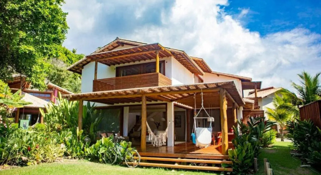 Коттедж Excelente casa, pé na areia, no melhor de Arraial