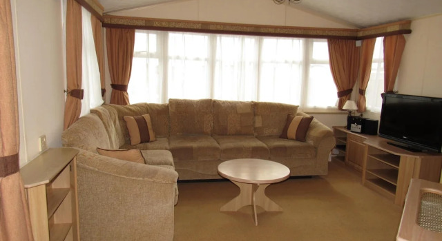 Caravan -chapel, Skegness With Decking From March