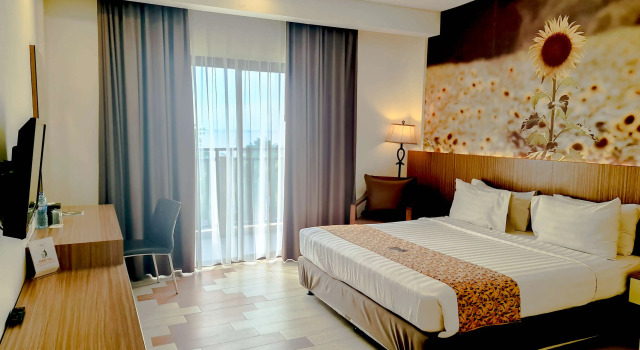 Двухместный номер Deluxe с балконом Golden Tulip Essential Belitung