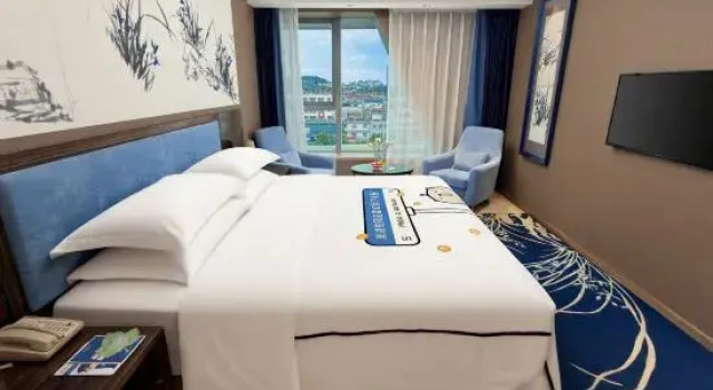 Семейный люкс с 2 комнатами Lavender Garden, Howard Johnson International Hotel Kunming Flower City