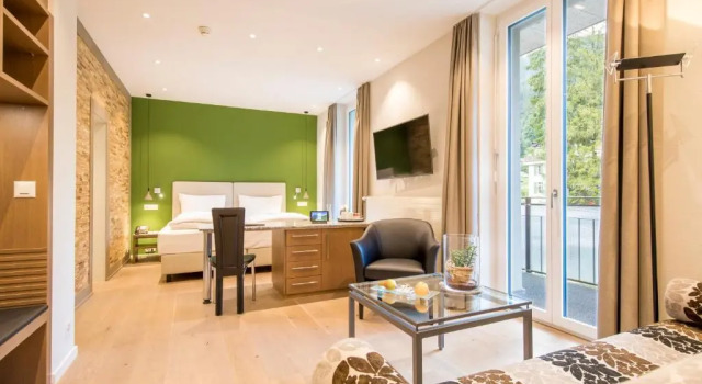 Семейный номер Mettenberg с видом на сад Belvedere Swiss Quality Hotel